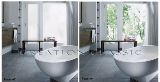 Película elétrica laminada comutável Pdlc Vidro inteligente mágico