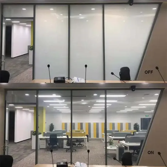 Economic Pdlc Self Adhesive Smart Window Film, Switchable Privacy Smart Laminating Film Smart Film