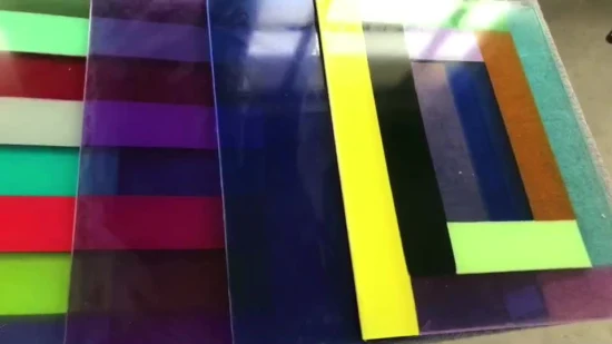 Película EVA para laminação de vidro temperado de vidro colorido